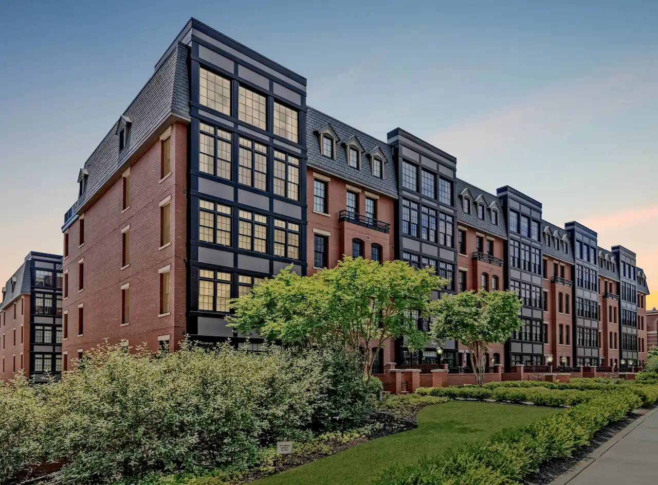 A condominium complex in in Washington DC