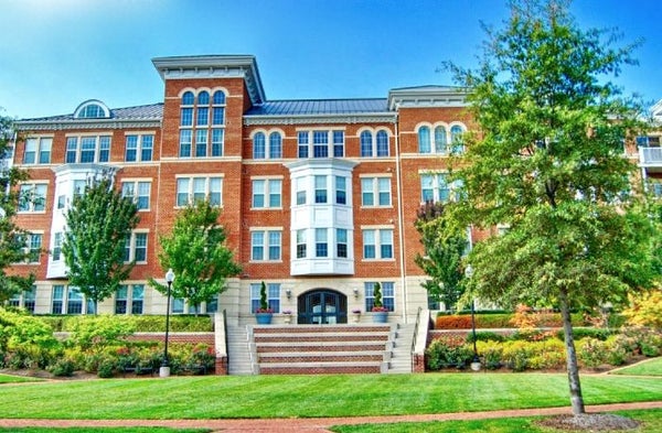 A condominium complex located in the planned community of Cameron Station in Alexandria, Virginia