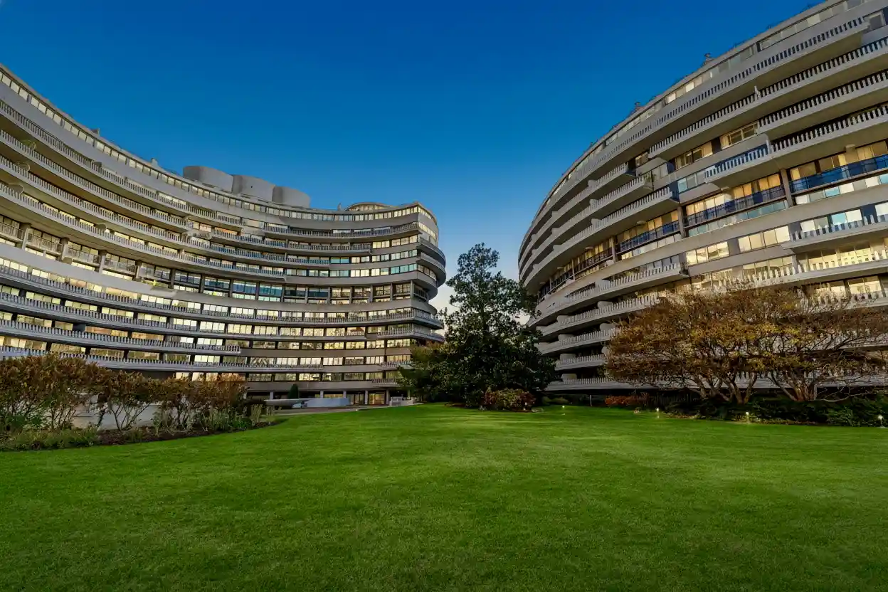 Exterior of a cooperative building, The Carthage, located in Washington, DC